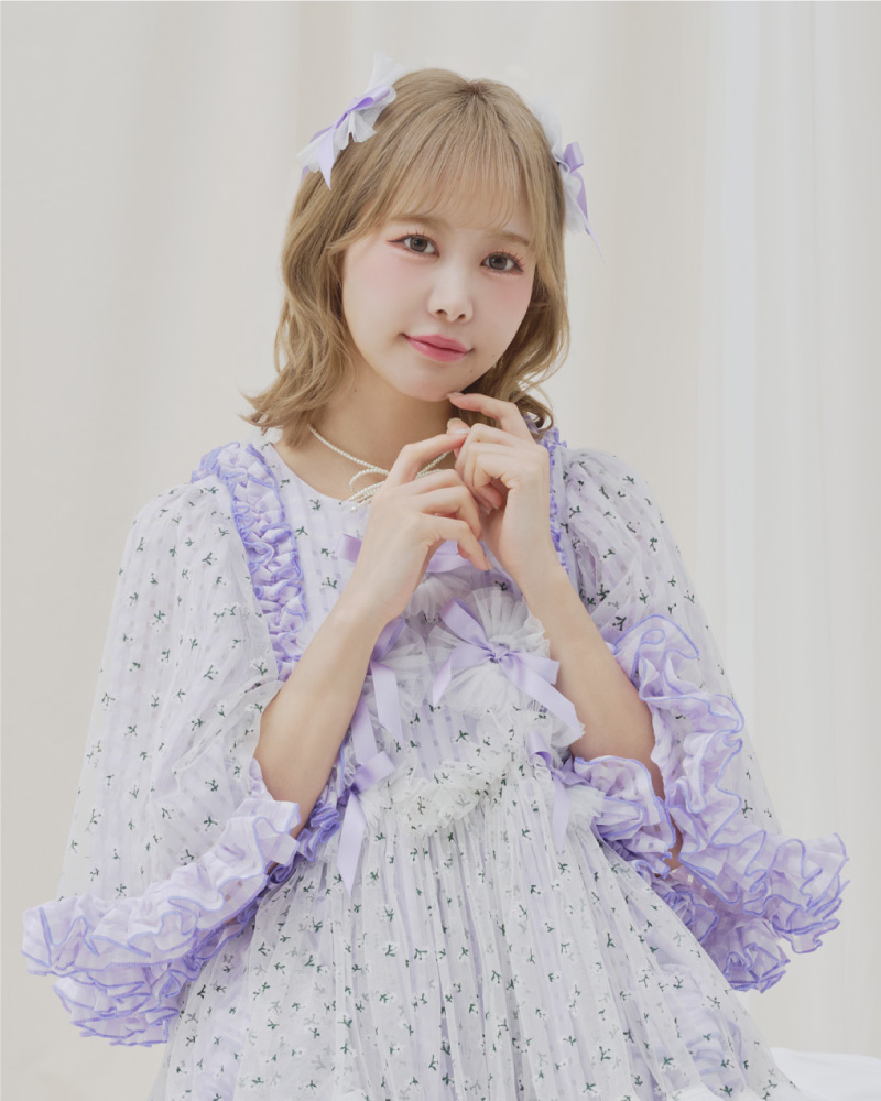 仲川瑠夏ヘアアレンジ