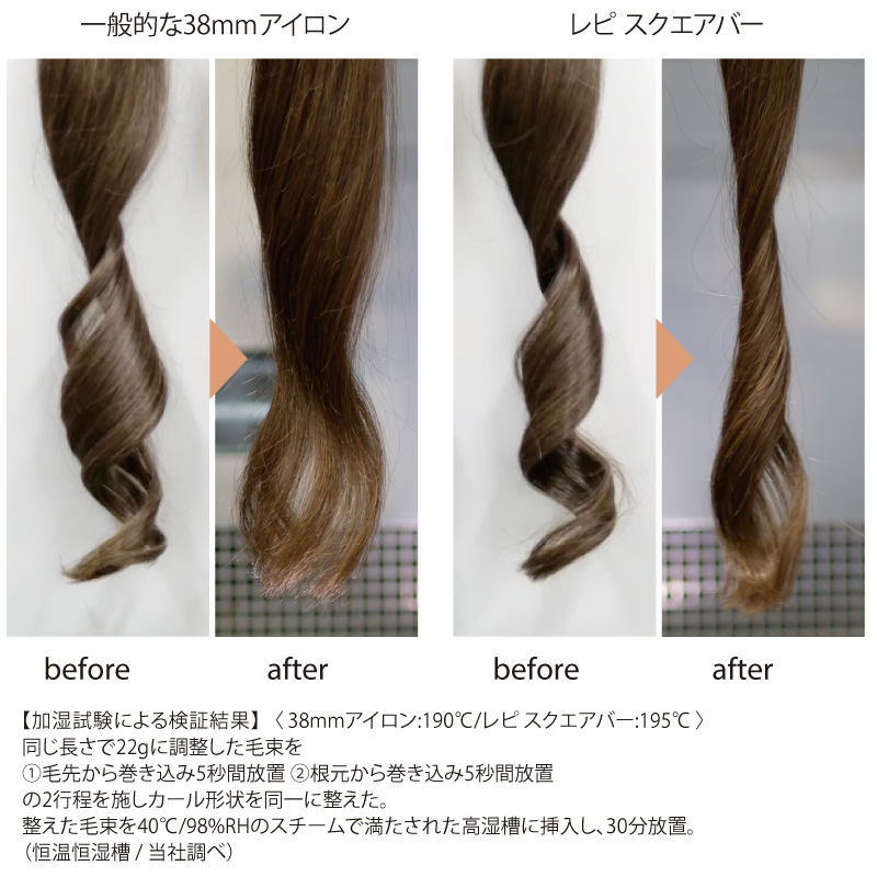 ヘアアイロンクレイツ ヘアアイロン コテ 38mm - ヘアアイロン