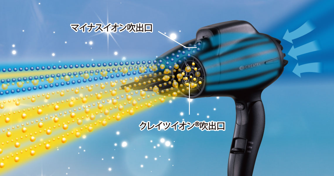 頭皮すっきりスパドライヤー